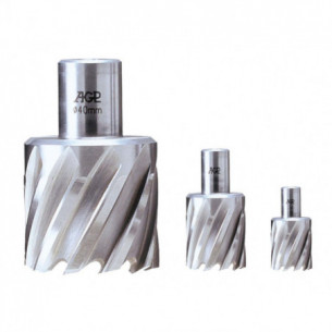 Sada jádrových vrtáků HSS pro magnetické vrtačky AGP 2