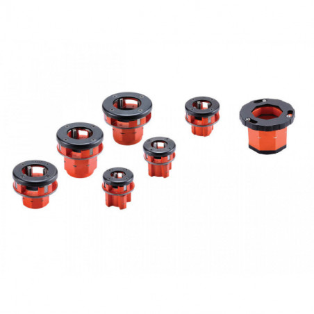 Set závitořezných hlav Rothenberger BSPT + ruční závitořez AGP