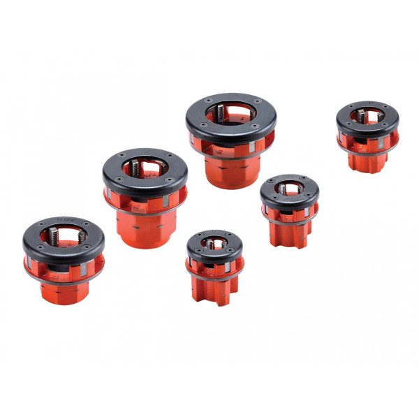 Set závitořezných hlav Ridgid BSPT (6ks) AGP