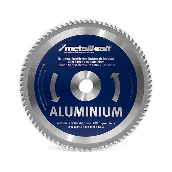 Pilový kotouč na HLINÍK 230mm (pro CS230) - Metallkraft 80Z