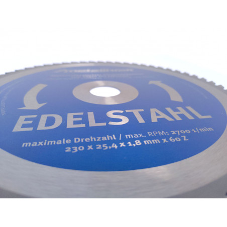 Pilový kotouč na ušlechtilou ocel