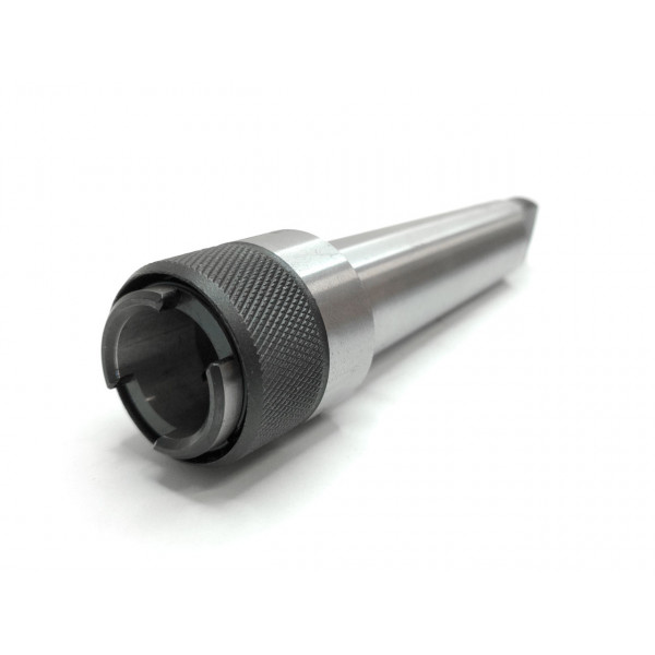 Pouzdro s kuželem MT3/MK3 pro upnutí závitových kleštin M3-M14 (malé)