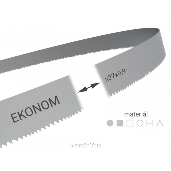 Pilový pás svařovaný na míru Wikus EKONOM 27x0,9mm