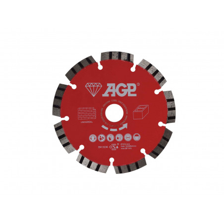 Diamantový řezný kotouč 125mm pro AGP CG125