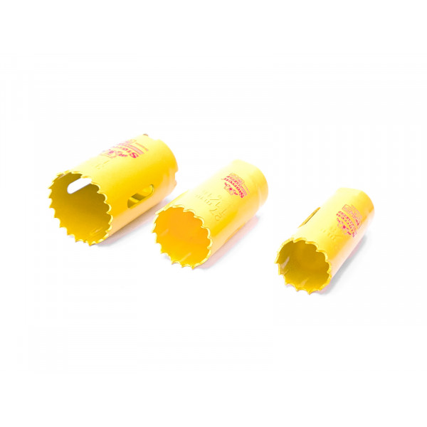 Vykružovací vrták korunkový (Ø14 až 30mm, hloubka 41mm) HSS, Starrett FAST CUT