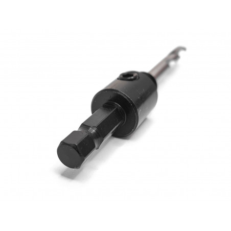Upínací trn, unašeč s HSS středovým vrtákem pro korunky 14-30mm STARRETT