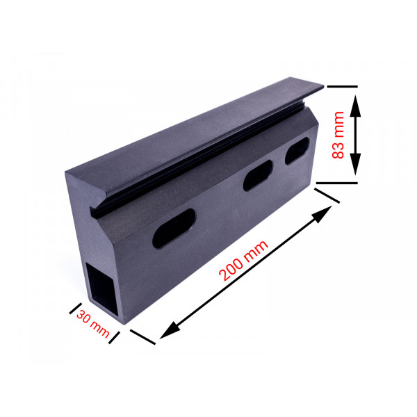 Prizmatická čelist pro AGP DRC355, Metallkraft MTS 356