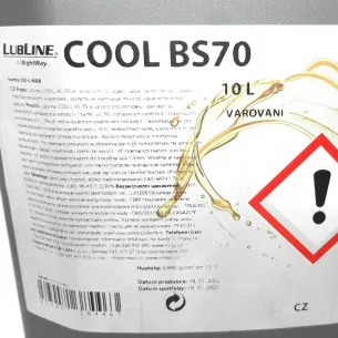 Chladící / obráběcí kapalina COOL BS70 (10l) 2