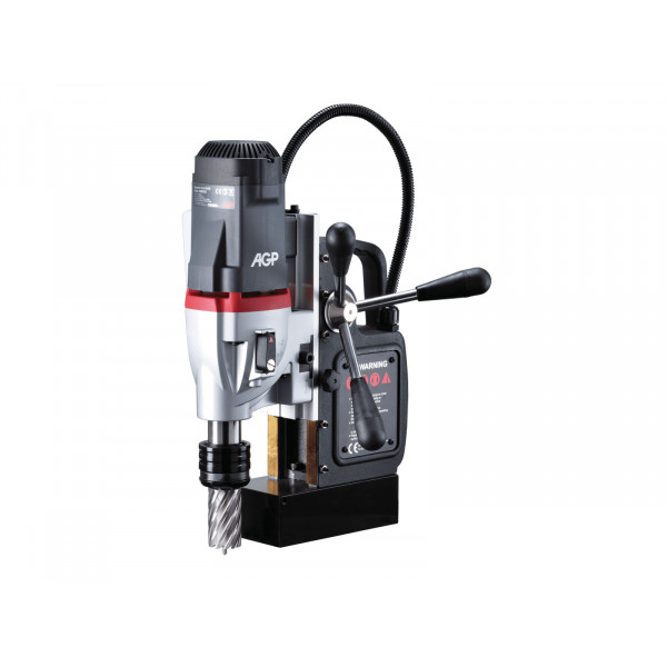 Magnetická vrtačka s nastavitelným zdvihem 2-rychlostní AGP SMD352