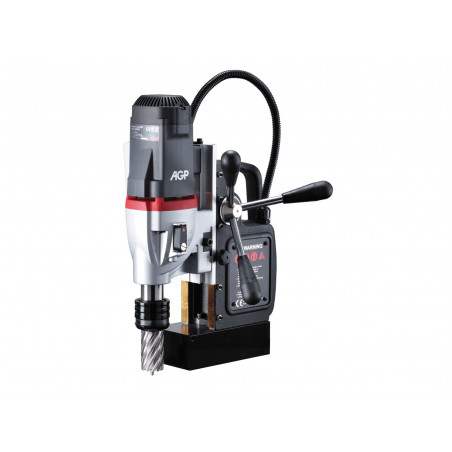 Magnetická vrtačka s nastavitelným zdvihem 2-rychlostní AGP SMD352