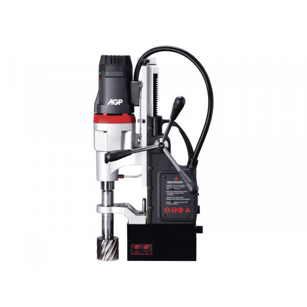 Magnetická vrtačka a závitořez s posuvnou základnou 4-rychlostní AGP MDS750-4