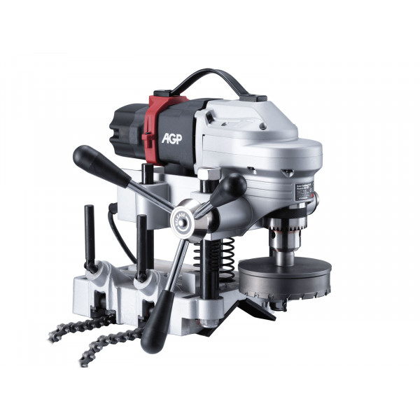 Elektrická vrtačka pro vrtání trubek, s řetězem, AGP HC127