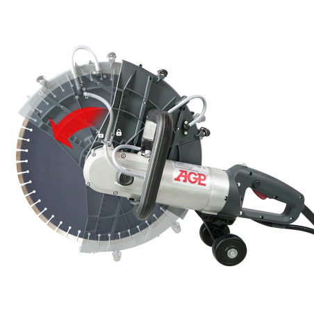 Pila na beton AGP C18 + měnič P8K (sada)