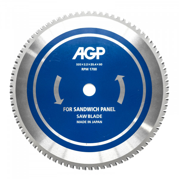 Pilový kotouč na kov OCEL a sendvičové panely 320mm (pro CS320) 80Z AGP