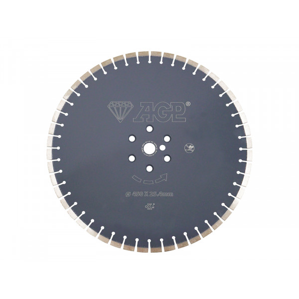 Diamantový řezný kotouč na beton kopírovací 450mm HY pro AGP C18