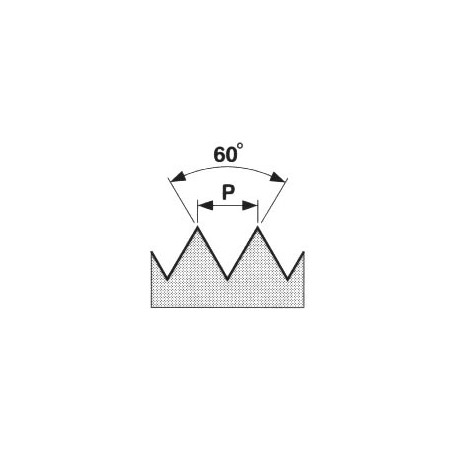Strojní závitník s přímou drážkou a lamačem M16 3500 (DIN 376 ISO2 6H HSSE) Narex