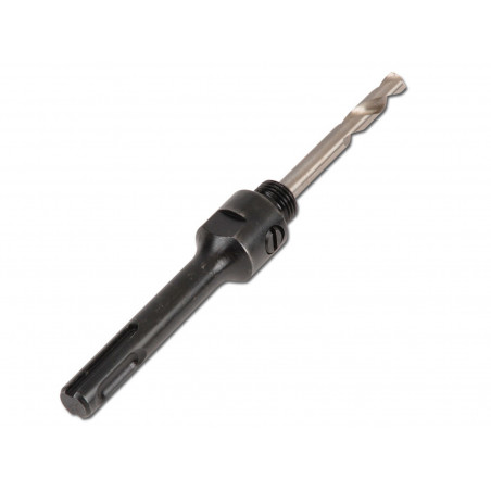 Upínací trn, unašeč s HSS středovým vrtákem pro korunky 14-30mm SDS+ STARRETT