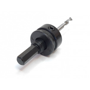 Rychloupínací trn, unašeč s prodlouženým HSS středovým vrtákem pro korunky 32-210mm, stopka 11mm  STARRETT 2