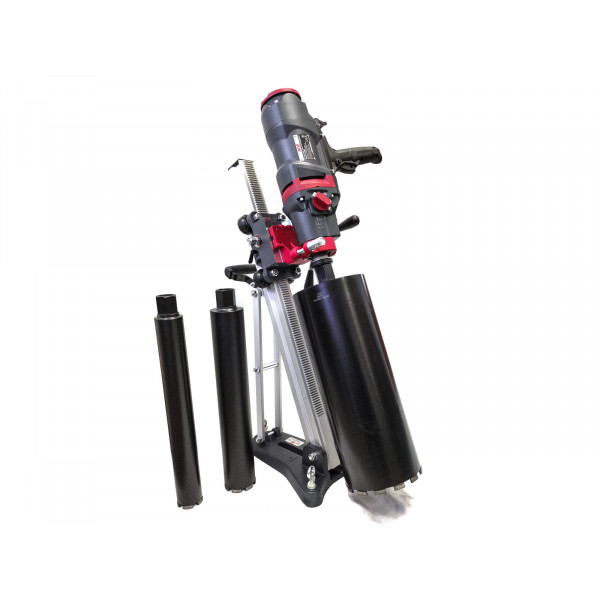 Diamantová jádrová vrtačka AGP DM8P + AS200 stojan