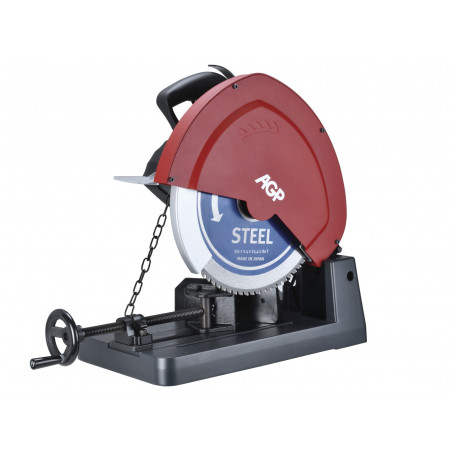Kotoučová pila na kov (suché řezání), s kotoučem (Metallkraft na nerez) AGP DRC355 (MTS 356)