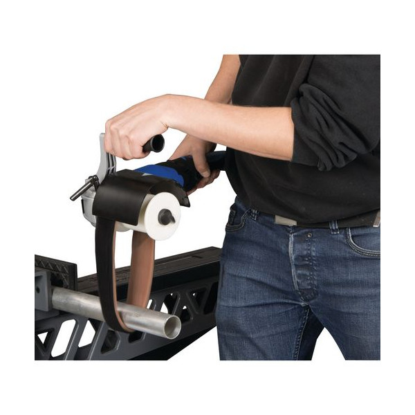 Satinovací bruska a leštička na kov Metallkraft SM 100