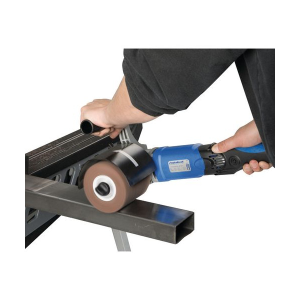 Satinovací bruska a leštička na kov Metallkraft SM 100