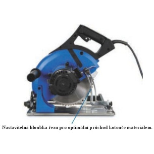 Ponorná kotoučová pila na kov Metallkraft HKS 230 2