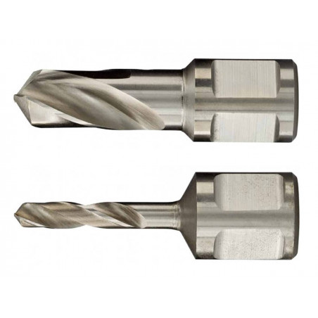 Sada spirálových vrtáků Weldon 19, HSS (6-ti dílná, hloubka 50mm) SILVERLINE