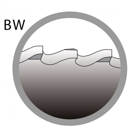 Tvary zubu pilového kotouče BW