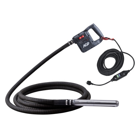 Ponorný vibrátor do betonu vysokofrekvenční AGP H43 (2m)