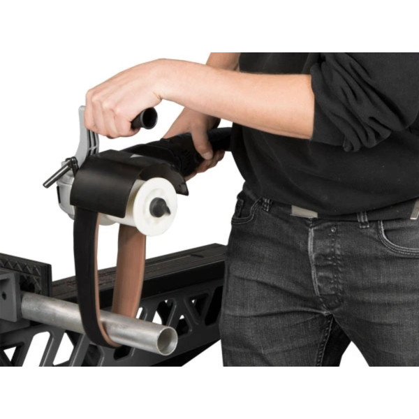 Satinovací bruska a leštička na kov AGP DP100