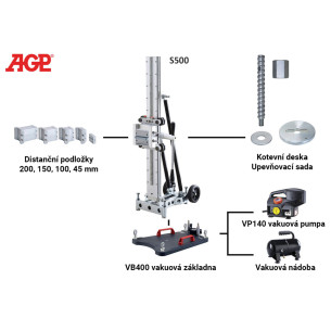 Stojan na vrtačku AGP S500 2