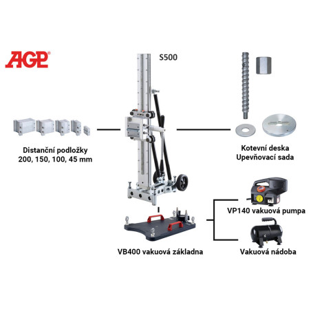 Vrtací stojan AGP S500