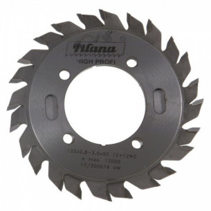 Předřezový kotouč SK skládaný 120x2,8-3,6x50 5393.1 12+12 WZ HP RAPIDO