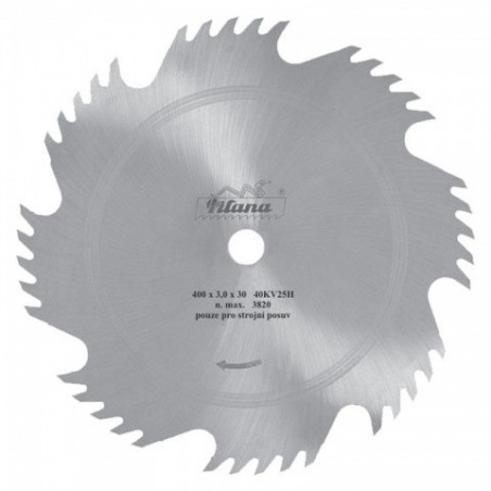 Pilový kotouč na dřevo 5333 - 40KV25° HANIBAL