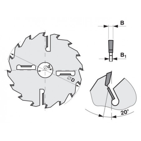Pilový kotouč SK 5394.1 FZ MASSIVE