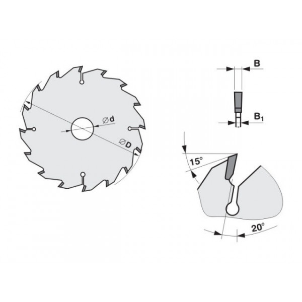 Pilový kotouč SK 5380-40 FZ