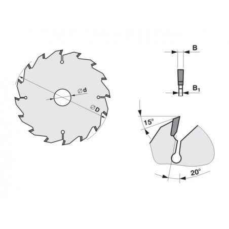 Pilový kotouč SK 5380-40 FZ