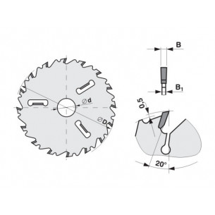 Pilový kotouč SK 5394.2 LFZ 2
