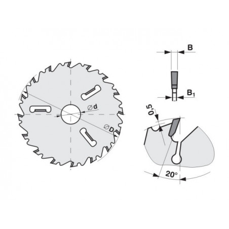 Pilový kotouč SK 5394.2 LFZ