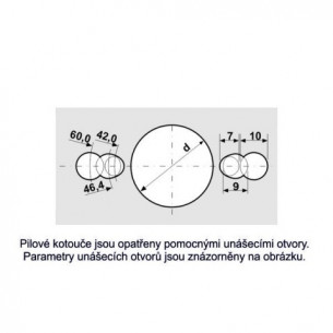 Pilový kotouč SK 5381-35 60 WZ (700x4,0/3,0x30) 2
