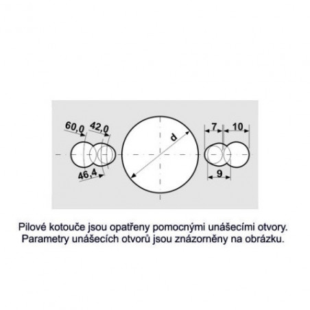 Pilový kotouč SK 5381-35 60 WZ (700x4,0/3,0x30)