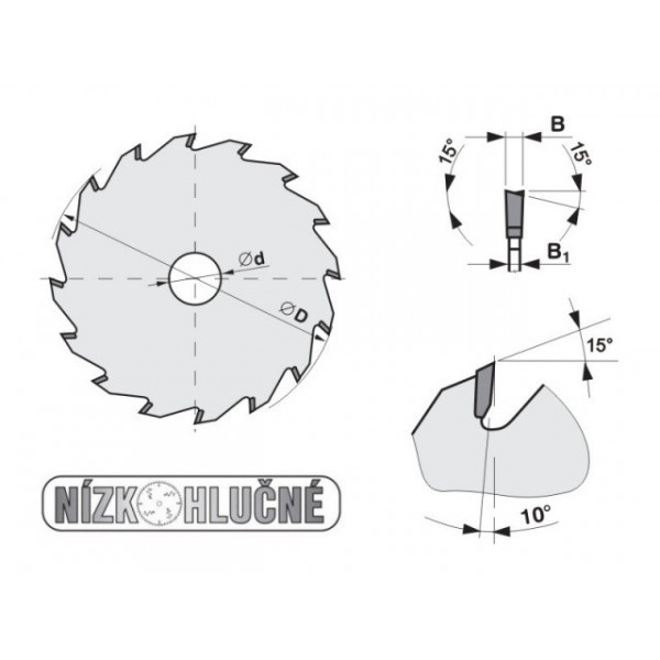 Pilový kotouč SK 5381 WZ OPTI