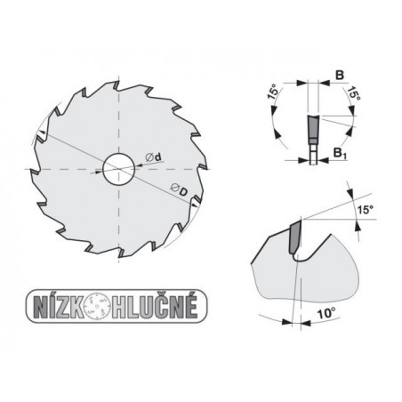 Pilový kotouč SK 5381 WZ OPTI