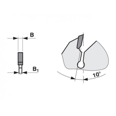Pilový kotouč SK 5396 WZ do kolísavých pouzder