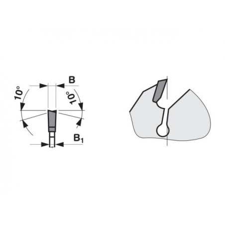 Pilový kotouč SK 5391 WZ pro podélné řezání