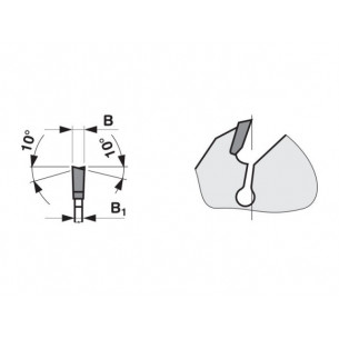 Pilový kotouč na dřevo SK 5391 WZ pro příčné řezání 2