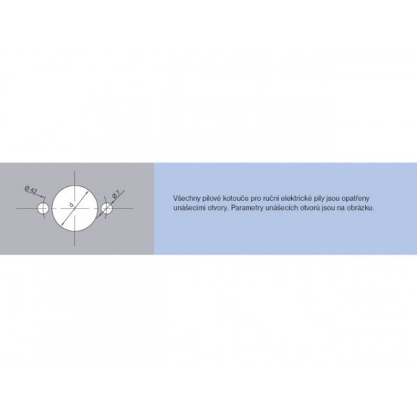 Pilový kotouč SK 5391 WZ pro univerzální řezání