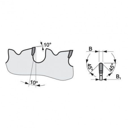 Pilový kotouč SK 5388 TZ GLADIUS