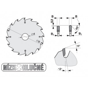 Pilový kotouč SK 5387-11 TFZ N 2